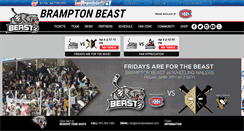 Desktop Screenshot of bramptonbeast.com